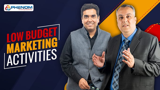 Low budget marketing activities